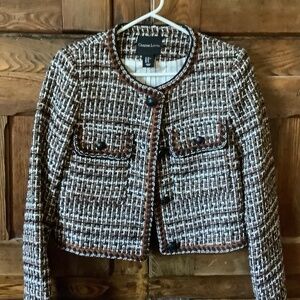 Cropped tweed jacket XS